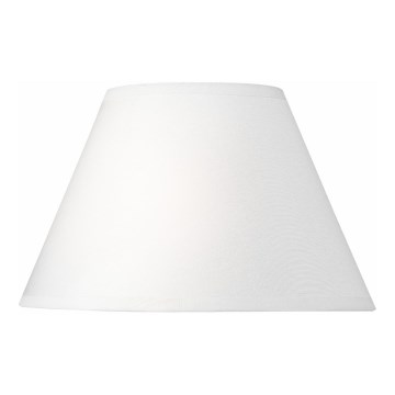 Zamenski abažur za stonu lampu JUTA E27, prečnika 19 cm, beo