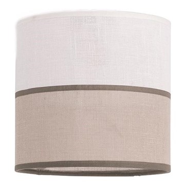 Zamenski abažur za zidnu lampu LAURA E27 16x16 cm krem/bež