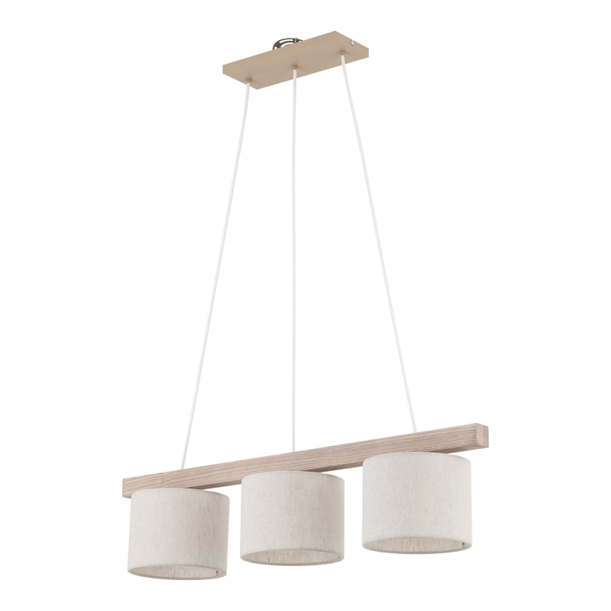 Zamenski univerzalni abažur WALEC E27, prečnik 20 cm, braon