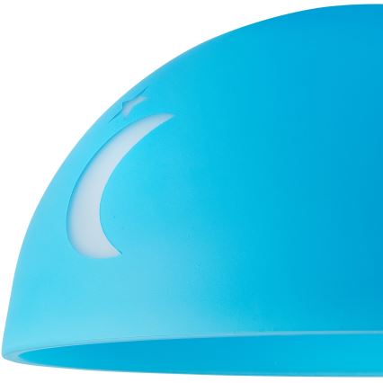 Rezervno staklo za luster DAY & NIGHT E27 prečnik 30 cm plavo