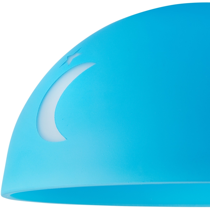 Rezervno staklo za luster DAY & NIGHT E27 prečnik 30 cm plavo