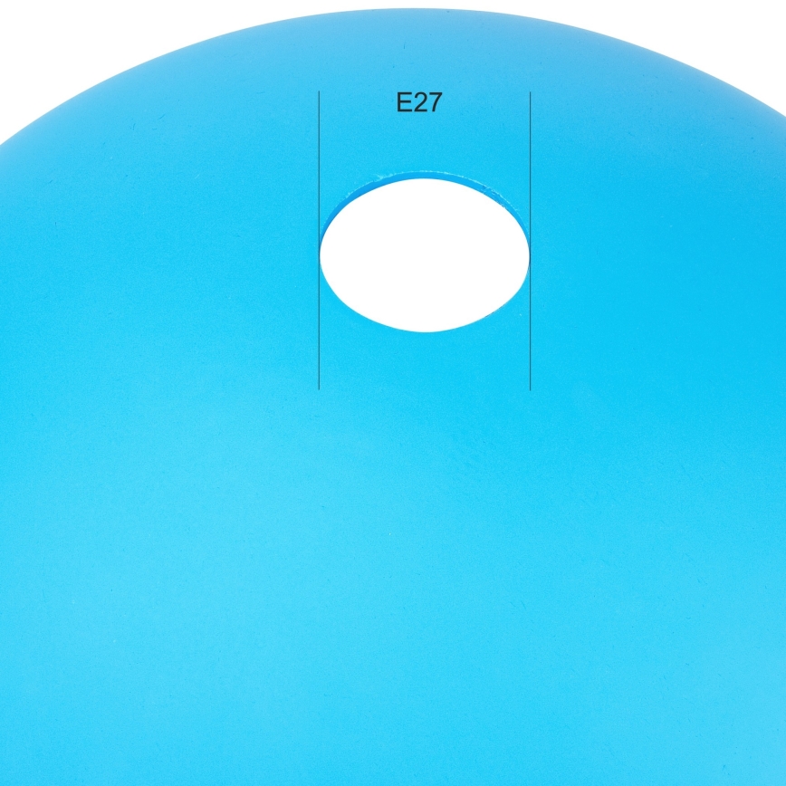 Rezervno staklo za luster DAY & NIGHT E27 prečnik 30 cm plavo