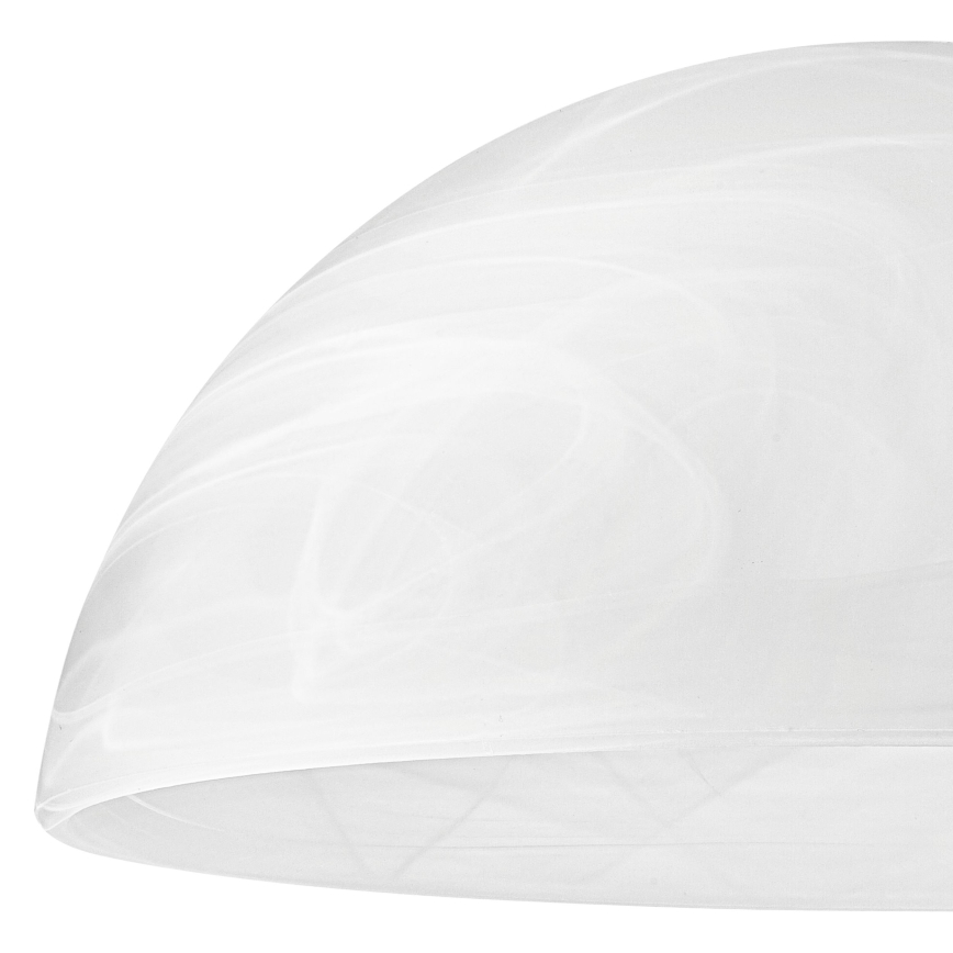 Zamensko staklo za luster E27 130x300 mm, belo