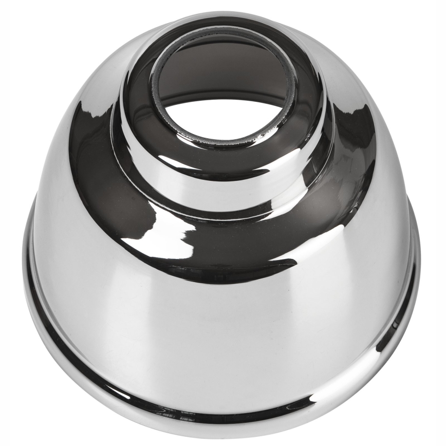 Zamensko staklo za luster MARIO E27, prečnika 16 cm, sjajni hrom