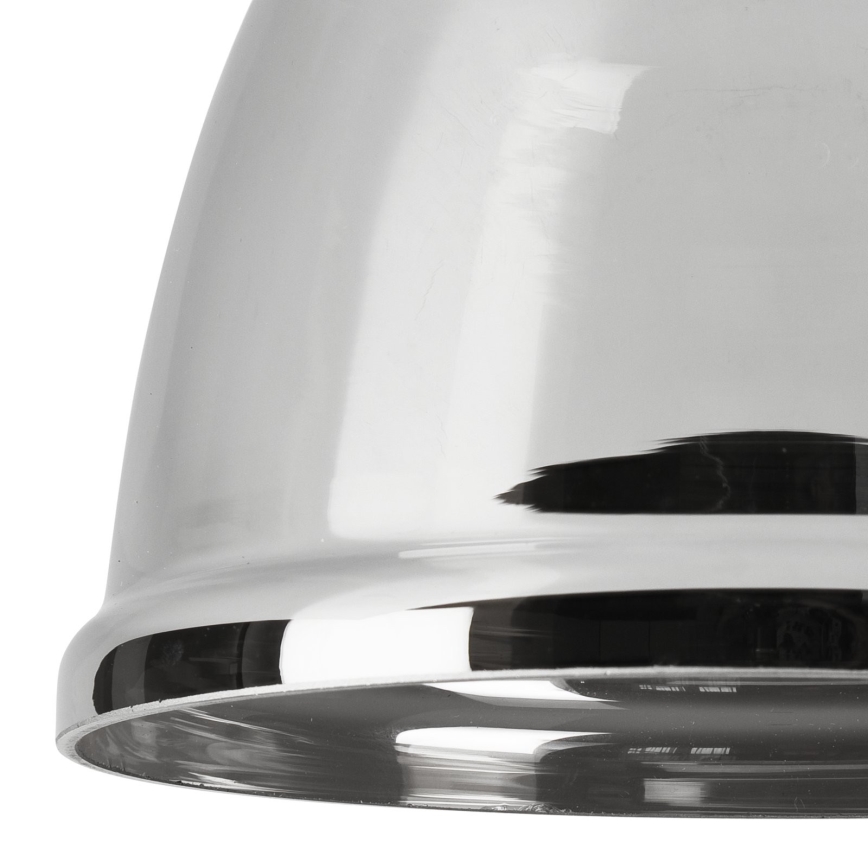 Zamensko staklo za luster MARIO E27, prečnika 16 cm, sjajni hrom