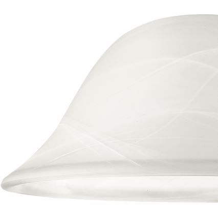 Zamensko staklo za luster SFERA E27 130x300 mm belo