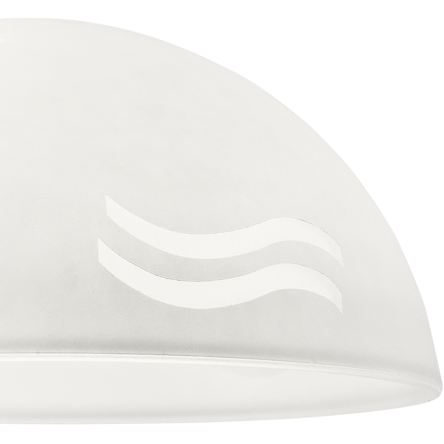 Zamensko staklo za luster SFERA E27 140x300 mm belo