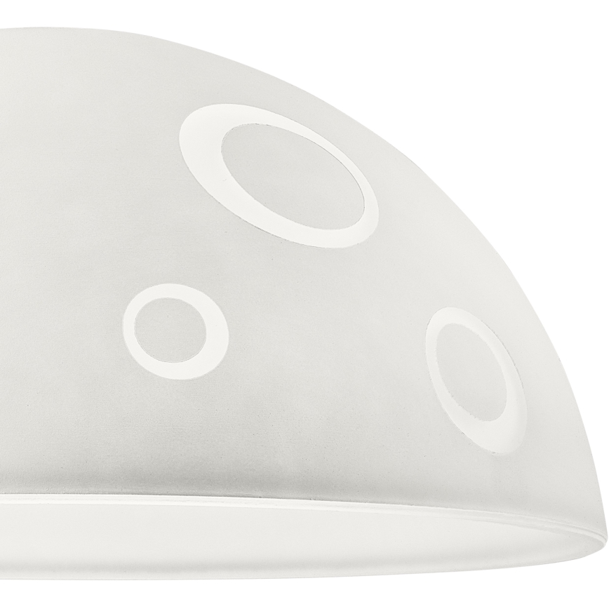 Zamensko staklo za luster SFERA E27 140x300 mm, belo