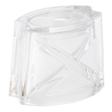 Zamensko staklo za luster E14 10x12 cm belo