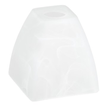 Zamensko staklo za luster E14 10x13 cm belo