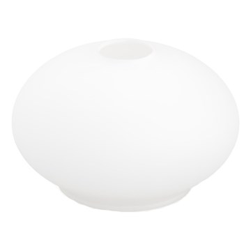 Zamensko staklo za luster E14, prečnika 13,5 cm, belo