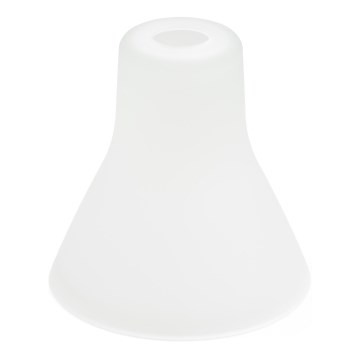 Zamensko staklo za luster E27, prečnika 20 cm, belo