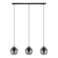 Zamensko staklo za luster na sajli Eglo ARISCANI 170 x 155 mm, crno