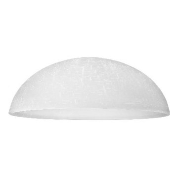 Zamensko staklo za luster SFERA E27 14x30 cm belo