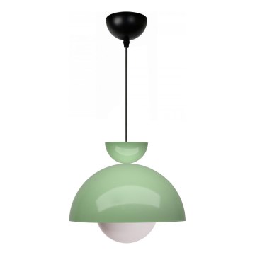 Zeleni luster na sajli SALVA 1xE27/15W/230V