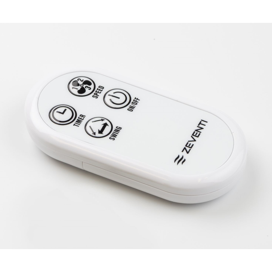 ZEVENTI - Daljinski upravljač za ventilatore FREEZE, beo