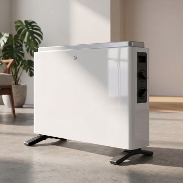 ZEVENTI - Električni direktni grejač/konvektor 800/1200/2000W/230V bela