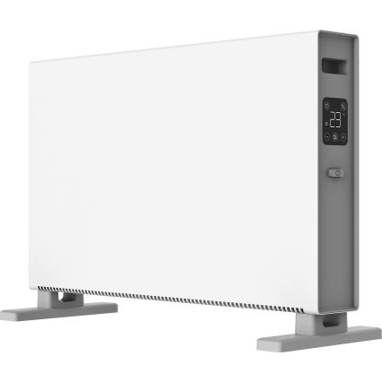 ZEVENTI - Električni grejač/konvektor sa LCD displejem  1250/2000W/230V bela + daljinski upravljač