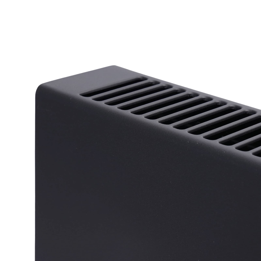 ZEVENTI - Električni konvektor/grejač sa LCD displejem 1250/2000W/230V crna + daljinski upravljač