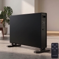 ZEVENTI - Električni konvektor/grejač sa LCD displejem 1250/2000W/230V crna + daljinski upravljač
