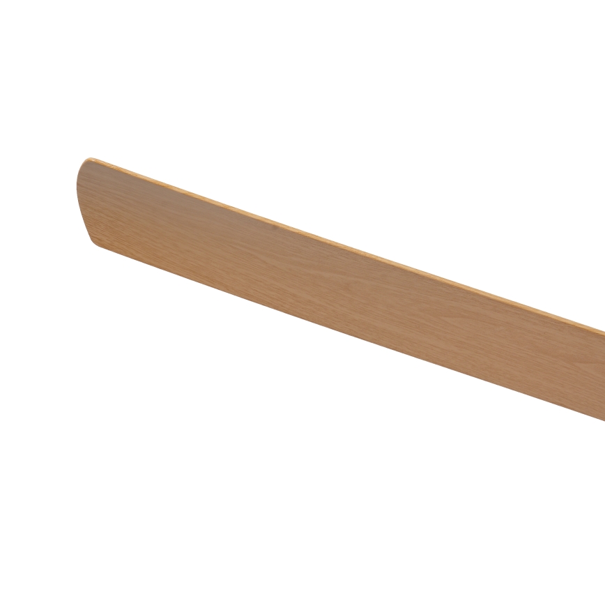 ZEVENTI - LED prigušiva stropni ventilator AUREX LED/24W/230V 3000/4000/6000K Wi-Fi Tuya bela/hrast + daljinski upravljač