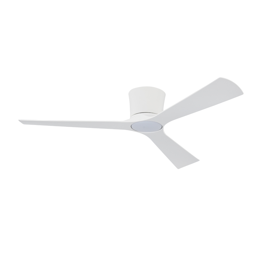 ZEVENTI - AUREX LED prigušiva plafonski ventilator LED/24W/230V 3000/4000/6000K Wi-Fi Tuya bela + daljinski upravljač