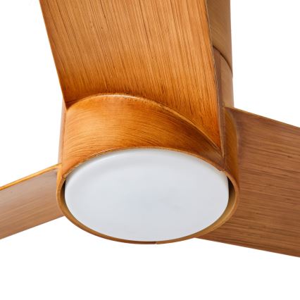 ZEVENTI - LED plafonski ventilator BARROSA LED/18W/230V 3000/4000/6000K Wi-Fi Tuya braon + daljinski upravljač