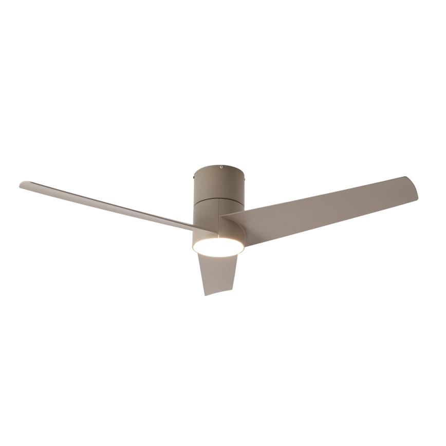 ZEVENTI - LED plafonski ventilator BARROSA LED/18W/230V 3000/4000/6000K Wi-Fi Tuya bež + daljinski upravljač