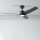ZEVENTI - LED plafonski ventilator ORVIETO LED/18W/230V 3000/4000/6000K Wi-Fi Tuya crna + daljinski upravljač