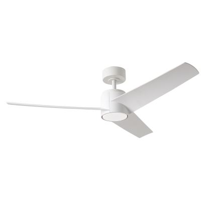 ZEVENTI - LED plafonski ventilator ORVIETO LED/18W/230V 3000/4000/6000K Wi-Fi Tuya, beo + daljinski upravljač