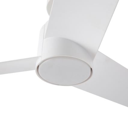ZEVENTI - LED plafonski ventilator ORVIETO LED/18W/230V 3000/4000/6000K Wi-Fi Tuya, beo + daljinski upravljač