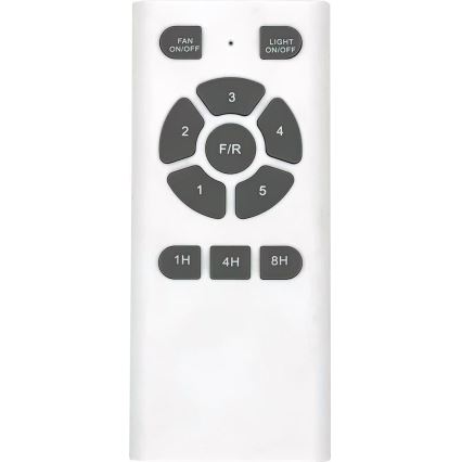 ZEVENTI - LED stropni ventilator PADUA LED/18W/230V 3000-6000K Wi-Fi Tuya bela/braon + daljinski upravljač