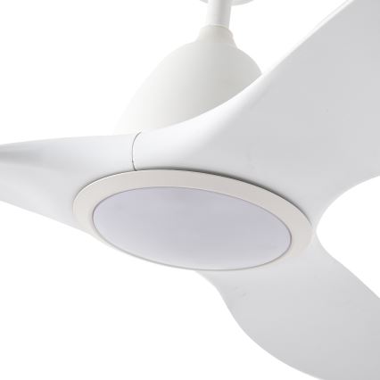 ZEVENTI - LED plafonski ventilator URBINO LED/20W/230V 3000/4000/6000K Wi-Fi Tuya beli + daljinski upravljač