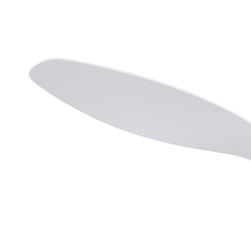 ZEVENTI - LED prigušiva plafonski ventilator VENTORA LED/24W/230V 3000/4000/6000K Wi-Fi Tuya bela + daljinski upravljač