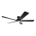 ZEVENTI - LED prigušiva plafonski ventilator WAIKIKI LED/20W/230V 2700-6500K 132 cm crna + daljinski upravljač