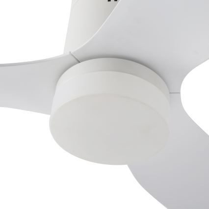 ZEVENTI - LED plafonski ventilator PADUA LED/18W/230V 3000/4000/6000K Wi-Fi Tuya bela + daljinski upravljač