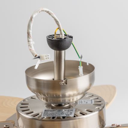 ZEVENTI - Plafonski ventilator FAMARA 1xE14/60W/230V bež