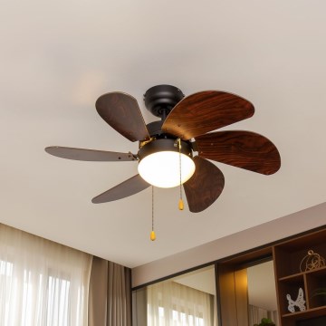 ZEVENTI - Plafonski ventilator FAMARA 1xE14/60W/230V