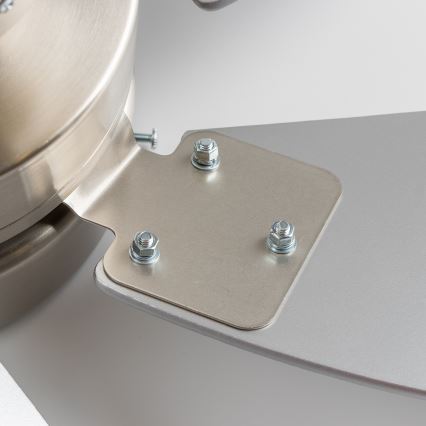 ZEVENTI - Plafonski ventilator FAMARA 1xE14/60W/230V siva