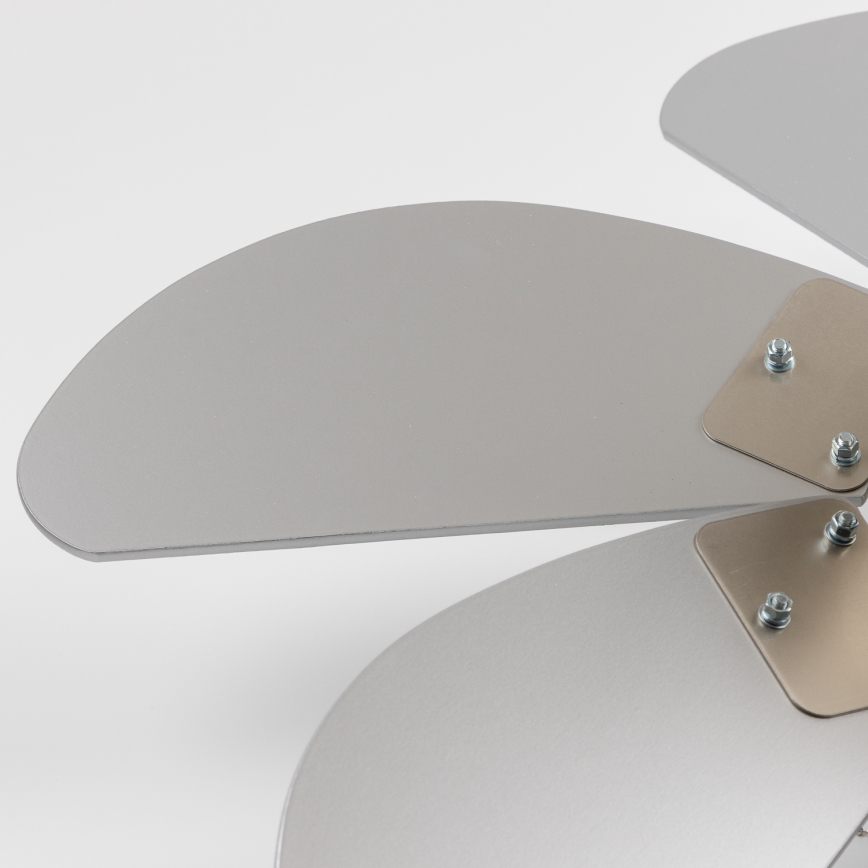 ZEVENTI - Plafonski ventilator FAMARA 1xE14/60W/230V siva