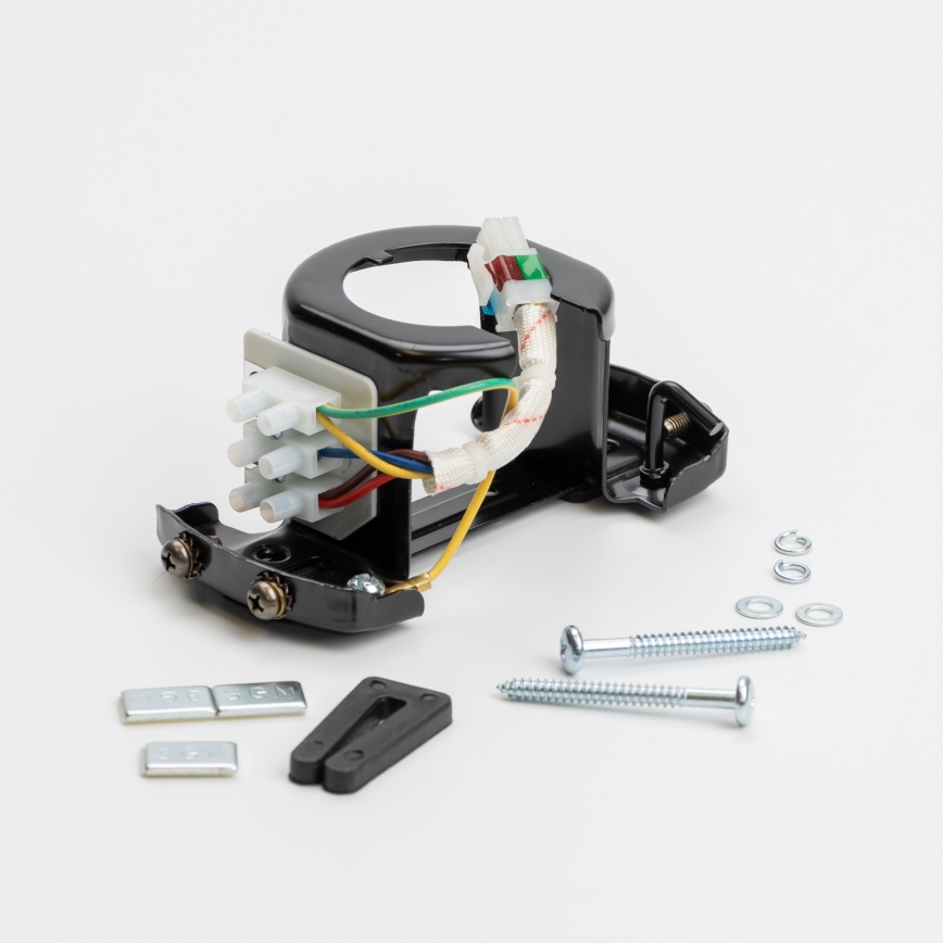 ZEVENTI - Plafonski ventilator NAVAGIO 1xE27/60W/230V crna/bela