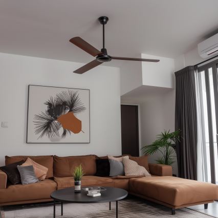 ZEVENTI - Plafonski ventilator TOFINO braon