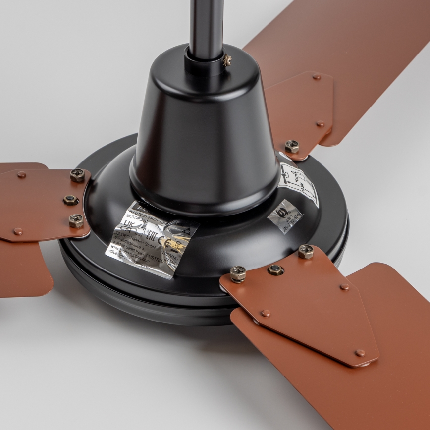 ZEVENTI - Plafonski ventilator TOFINO braon