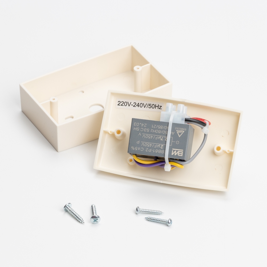 ZEVENTI - Plafonski ventilator TOFINO braon