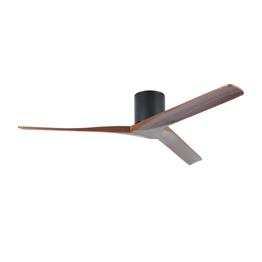 ZEVENTI - Plafonski ventilator VELLON Wi-Fi Tuya crna/orah + daljinski upravljač