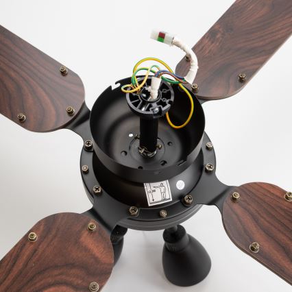 ZEVENTI - Plafonski ventilator ZURRIOLA 3xGU10/50W/230V