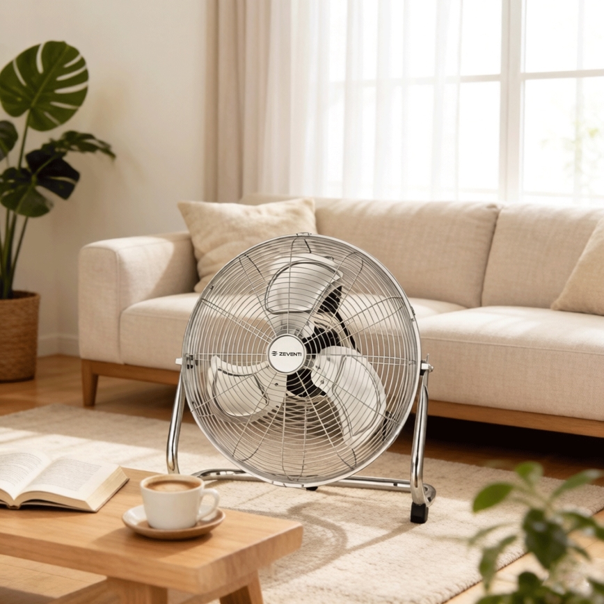 ZEVENTI - Podni ventilator FLOW 100W/230V