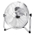 ZEVENTI - Podni ventilator FLOW 60W/230V, prečnika 44,5 cm, u sjajnom hromu