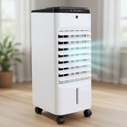 ZEVENTI - Hladnjak vazduha ARCTIC 60W/230V crna/bela + daljinski upravljač
