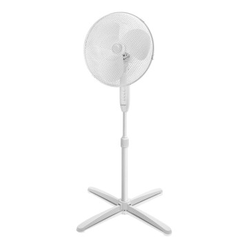 ZEVENTI - Stojeći ventilator FLOW 45W/230V 120 cm bela